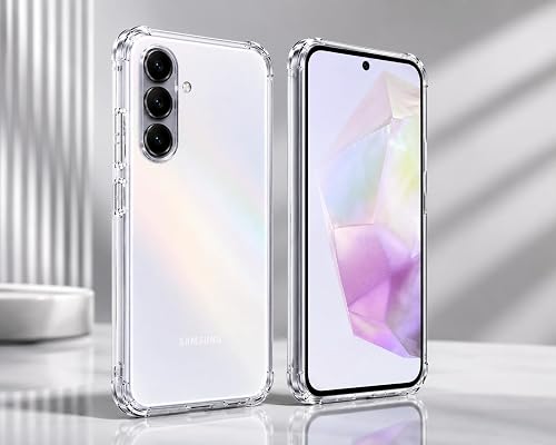 Clear Case with Screen Protector for Samsung Galaxy A37