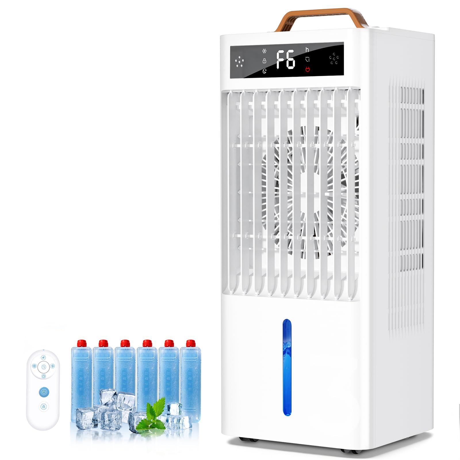 Ashihoti Evaporative Air Cooler, 4-IN-1 Swamp Cooler