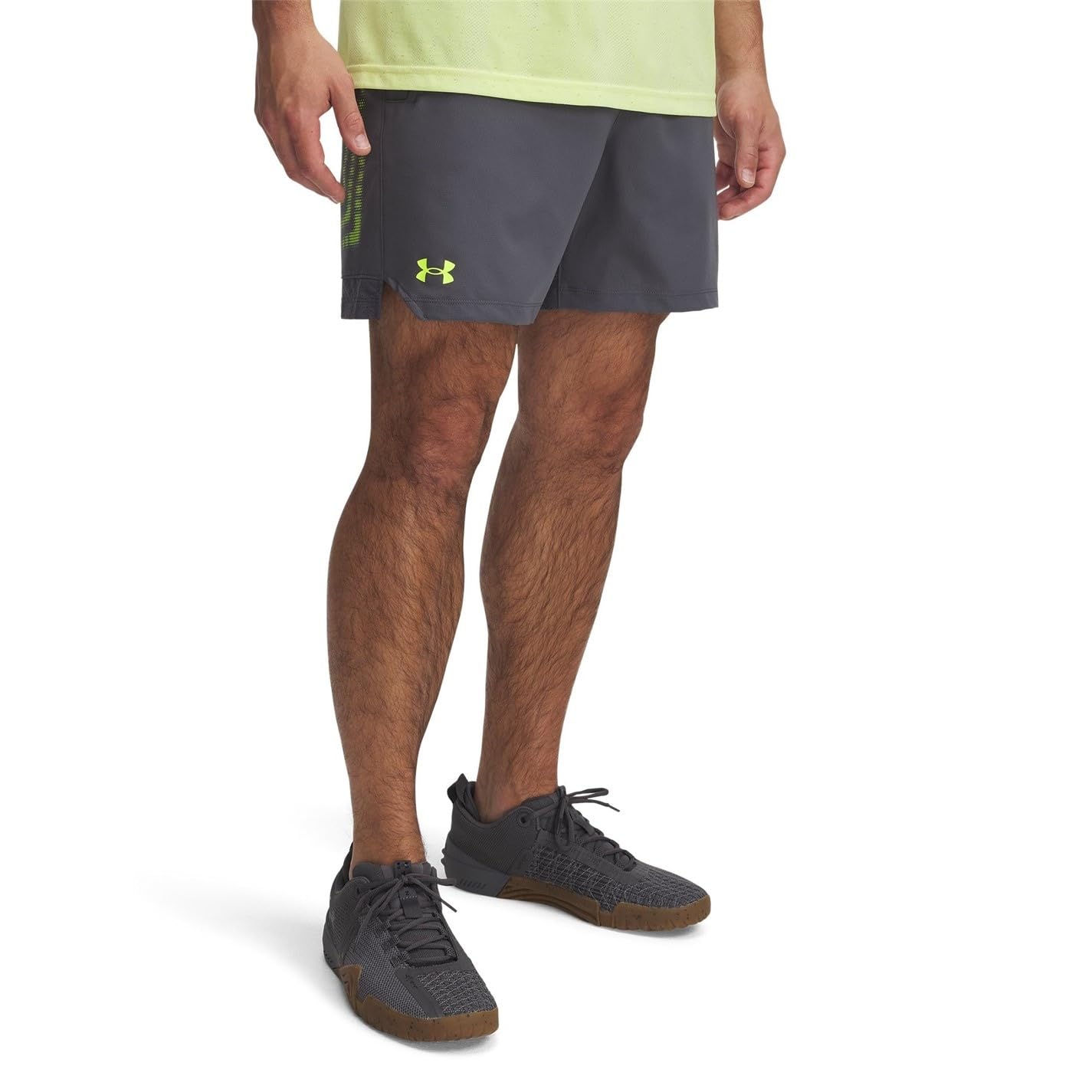 Under Armour Mens Woven 6in Short Grey XL