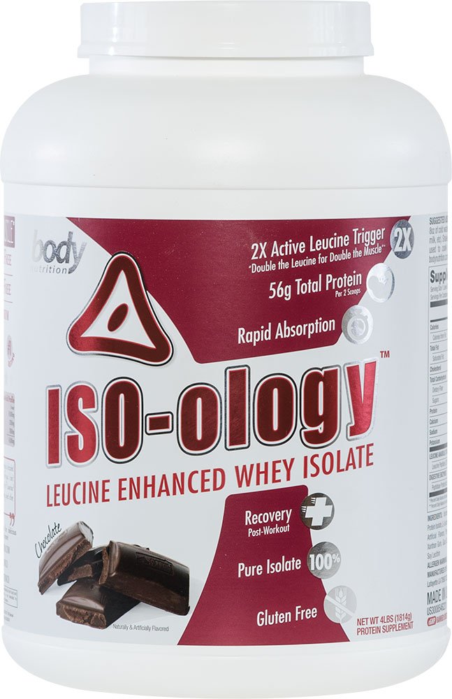 Body Nutrition ISO-Ology Chocolate Leucine-Enhanced Whey Isolate 4 LB