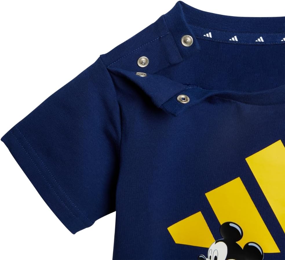 adidas baby-girls Disney Mickey Mouse T-shirt Set - Image 3