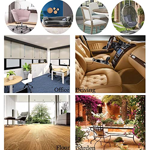 DOTBUY Velvet Chair Cushions With Ties and Zipper Removable Covers Non Slip Seat Pads Dining Garden Office Chair Indoors Outdoors (Light Green,43x41x35cm) - Cosy Home Interiors DOTBUY Velvet Chair Cushions With Ties and Zipper Removable Covers Non Slip Seat Pads Dining Garden Office Chair Indoors Outdoors (Light Green,43x41x35cm) - Image 8