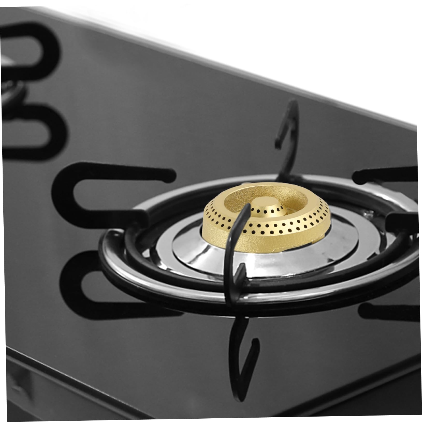 Toyvian 3 Piezas Cabezal Gas Compatible con Estufas Resistente Desgaste Limpiar Accesorio de Cocina