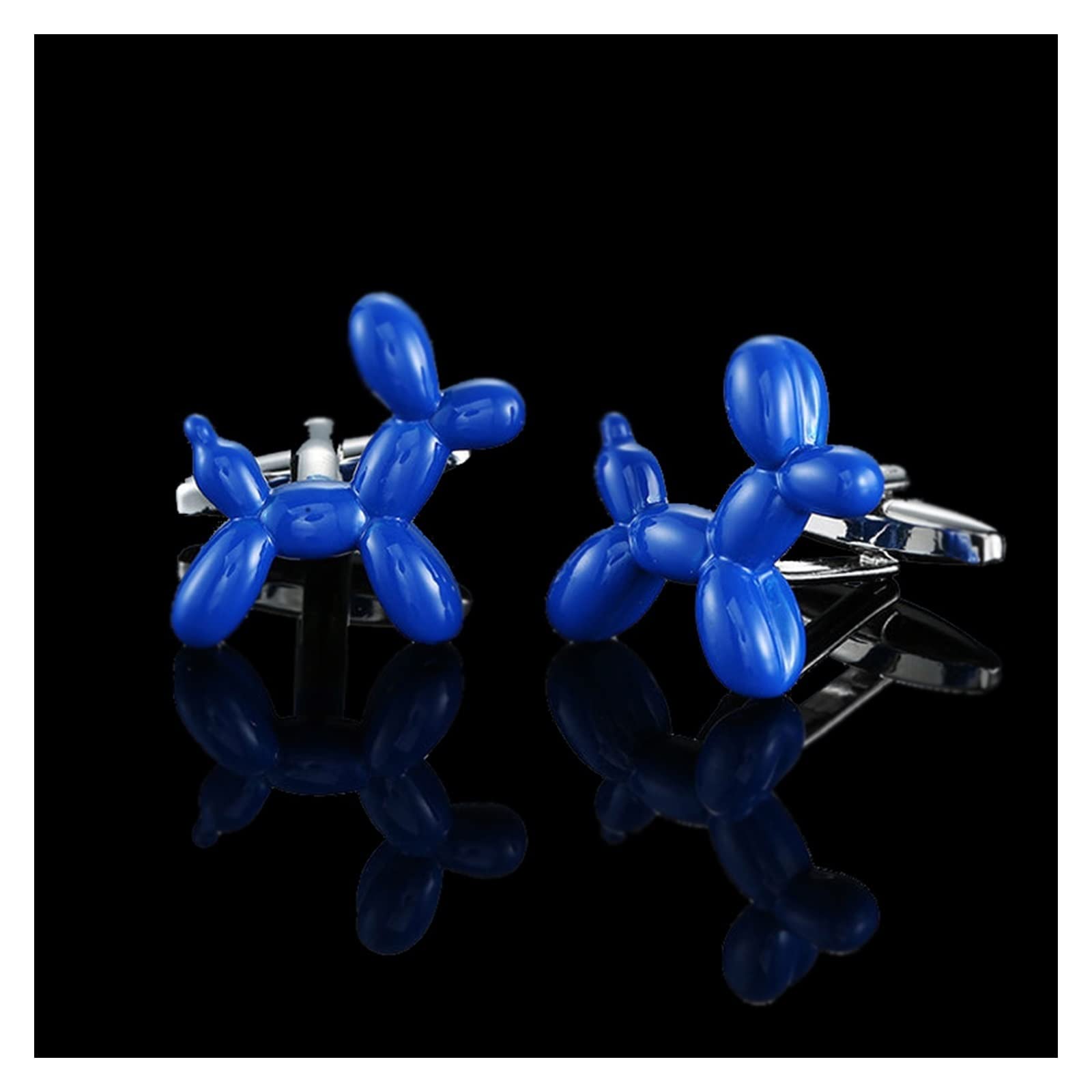 Anzug Manschettenknöpfe Männer Manschettenknöpfe Blauer Kristall Manschettenknopf Hemd Manschetten Anzug Zubehör Hochzeit Schmuck Hemd Manschettenknöpfe (Metal Color : 20)