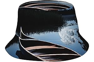 Moonlit Canoe: Allagash River Canopy