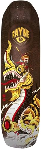 Rayne Darkside V4 - Cubierta de longboard de 36 pulgadas - Parte inferior gruesa