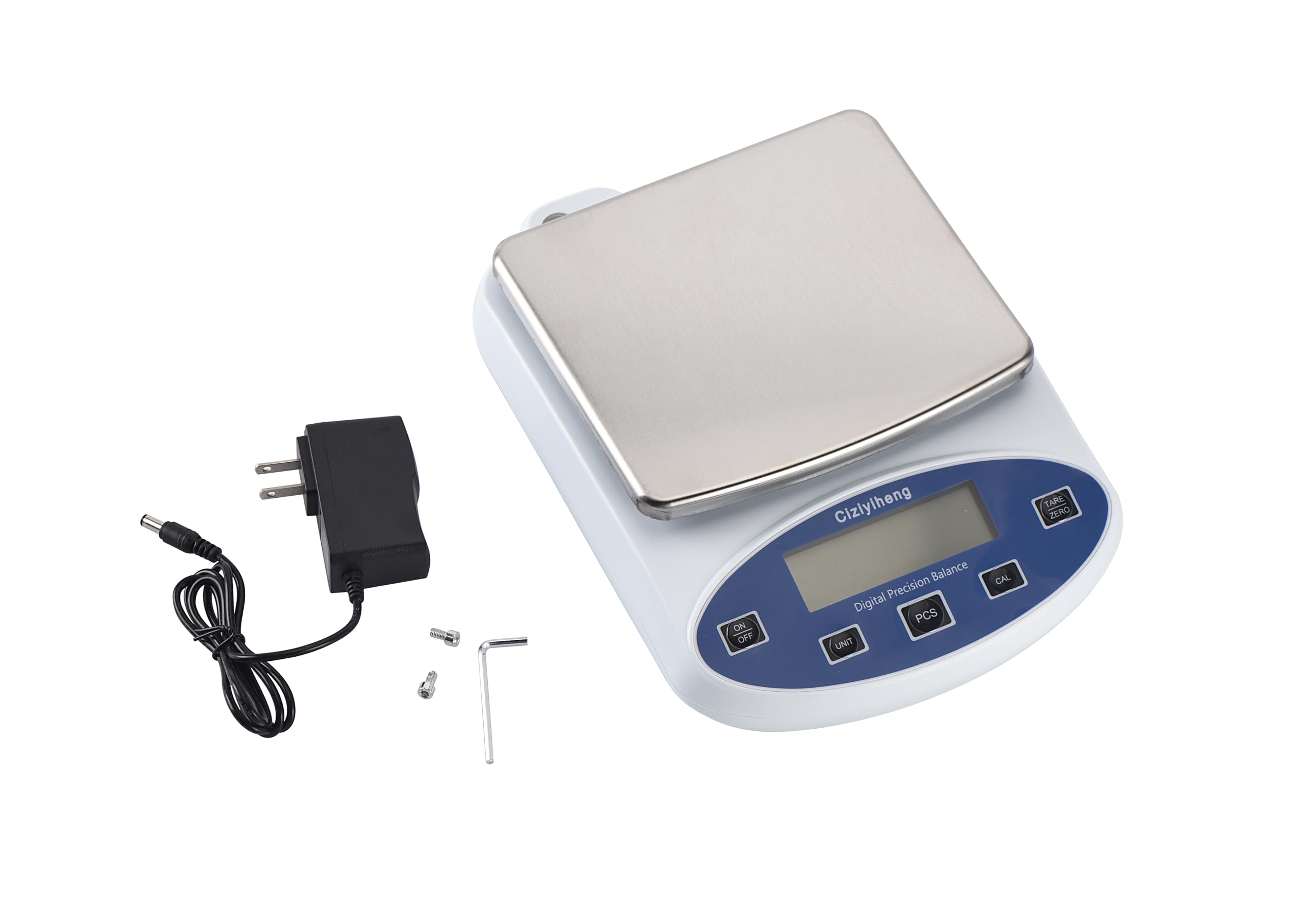 Balanza electrónica de equilibrio analítico de laboratorio de alta precisión a gran escala (5000 g, 0,01 g)
