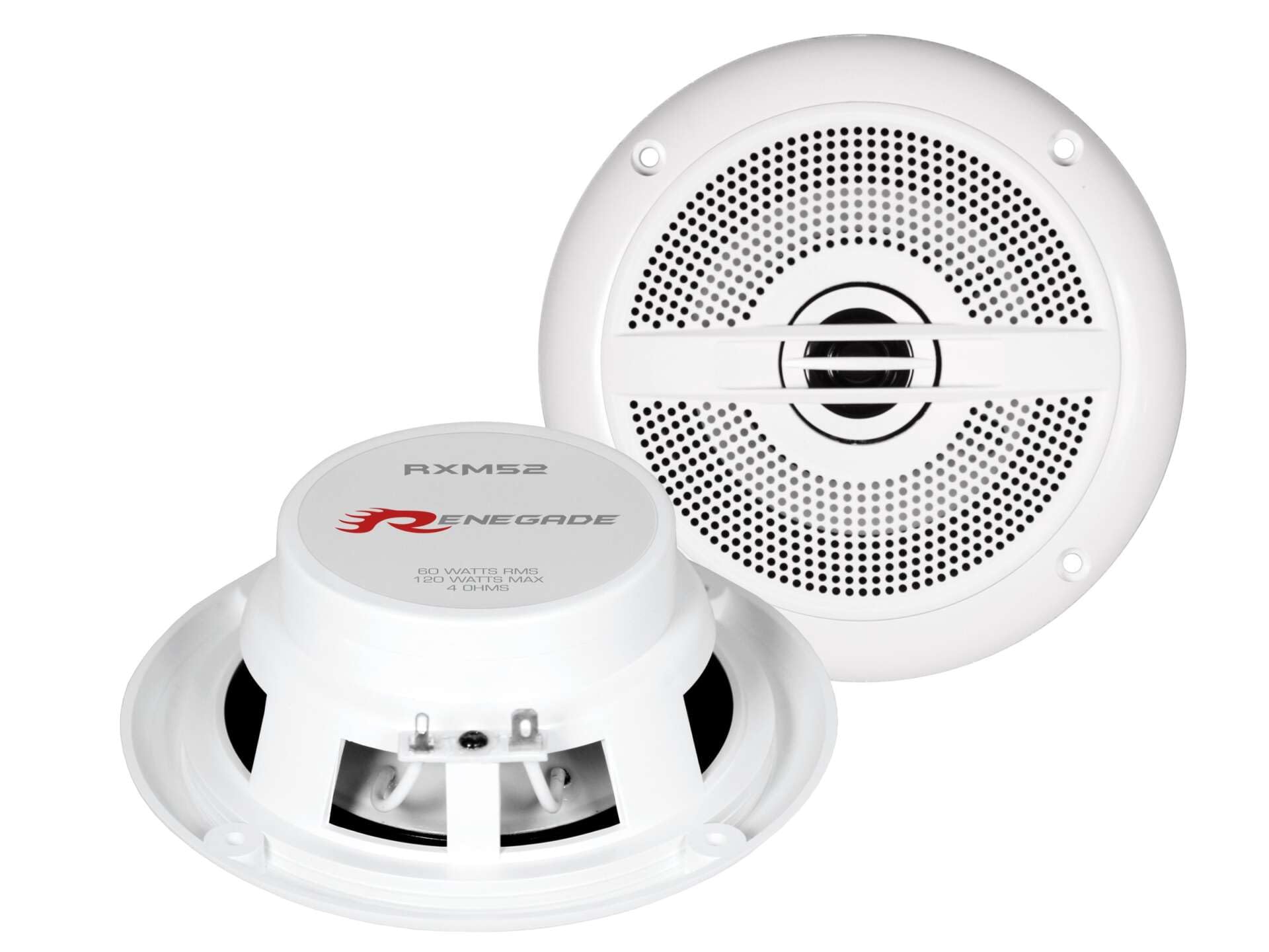 Renegade RXM52W Marine-Lautsprecher 160 W Inhalt: 1 Paar
