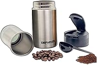 Vista 1 de Defiance Tools Taza de prensa francesa de viaje, cafetera portátil, prensa de café y té con doble aislamiento, hace 2 tazas, acero inoxidable