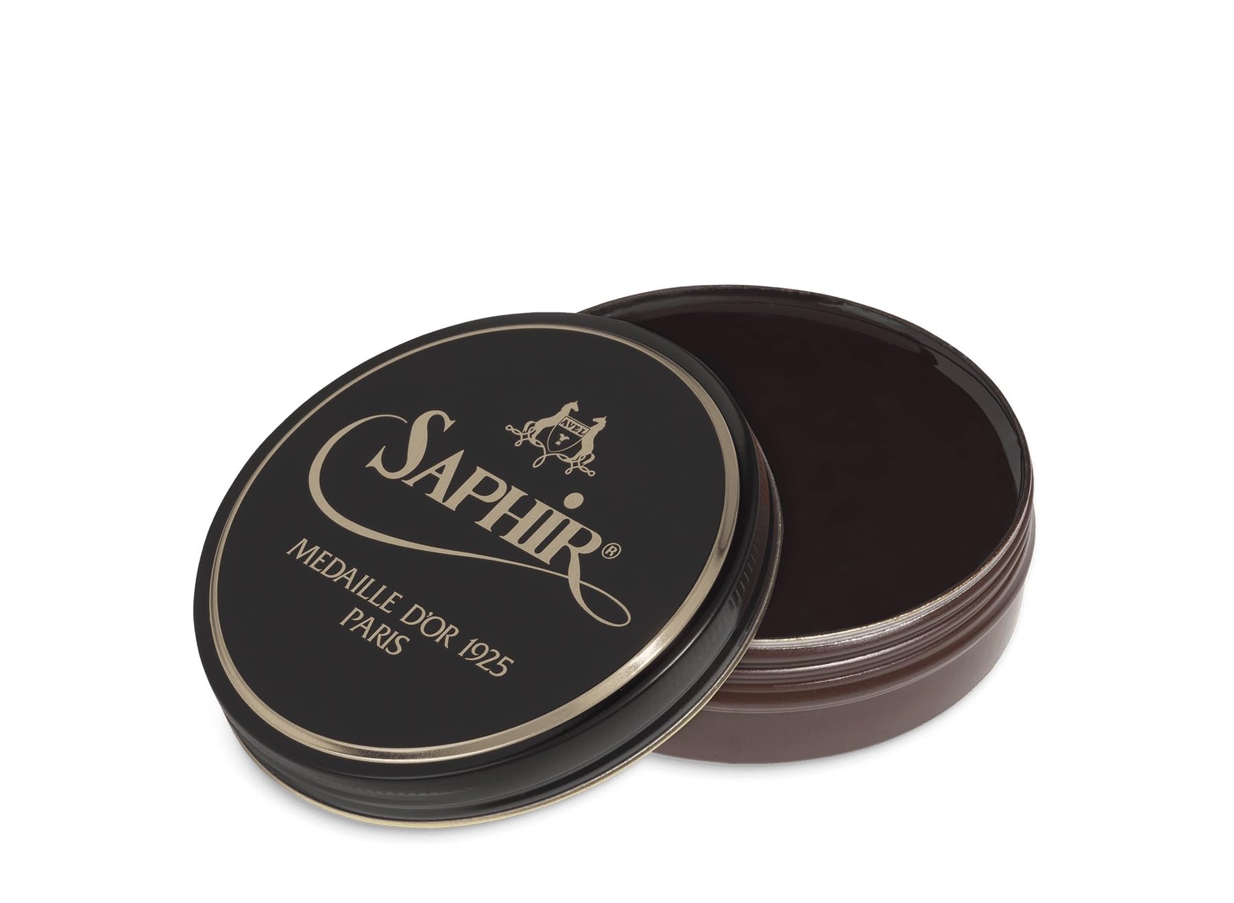 SAPHIR Medaille d’Or Pate De Luxe - Natural Wax Shoe Polish for Leather Shining