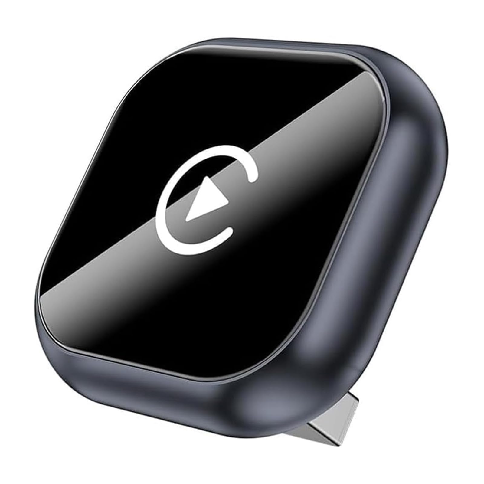 Bezprzewodowy Carplay dla Volvo V60 Cross Country, Mini Adapter samochodowy, adapter Plug-And-Play, projekt USB, akcesoria automatyczne, D/szary