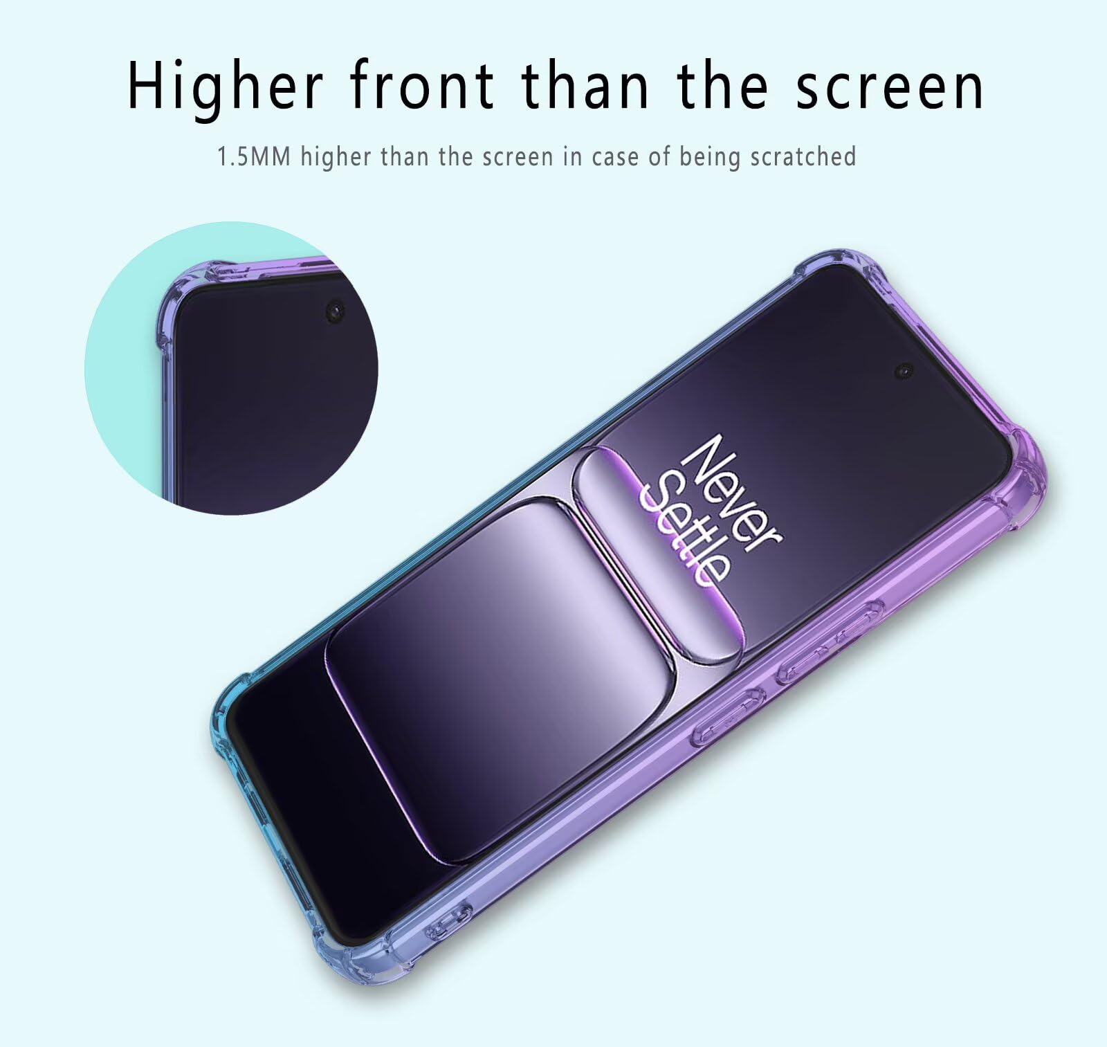 Magnetic Slim Bookcase OnePlus Nord CE 5G Hoesje Blauw