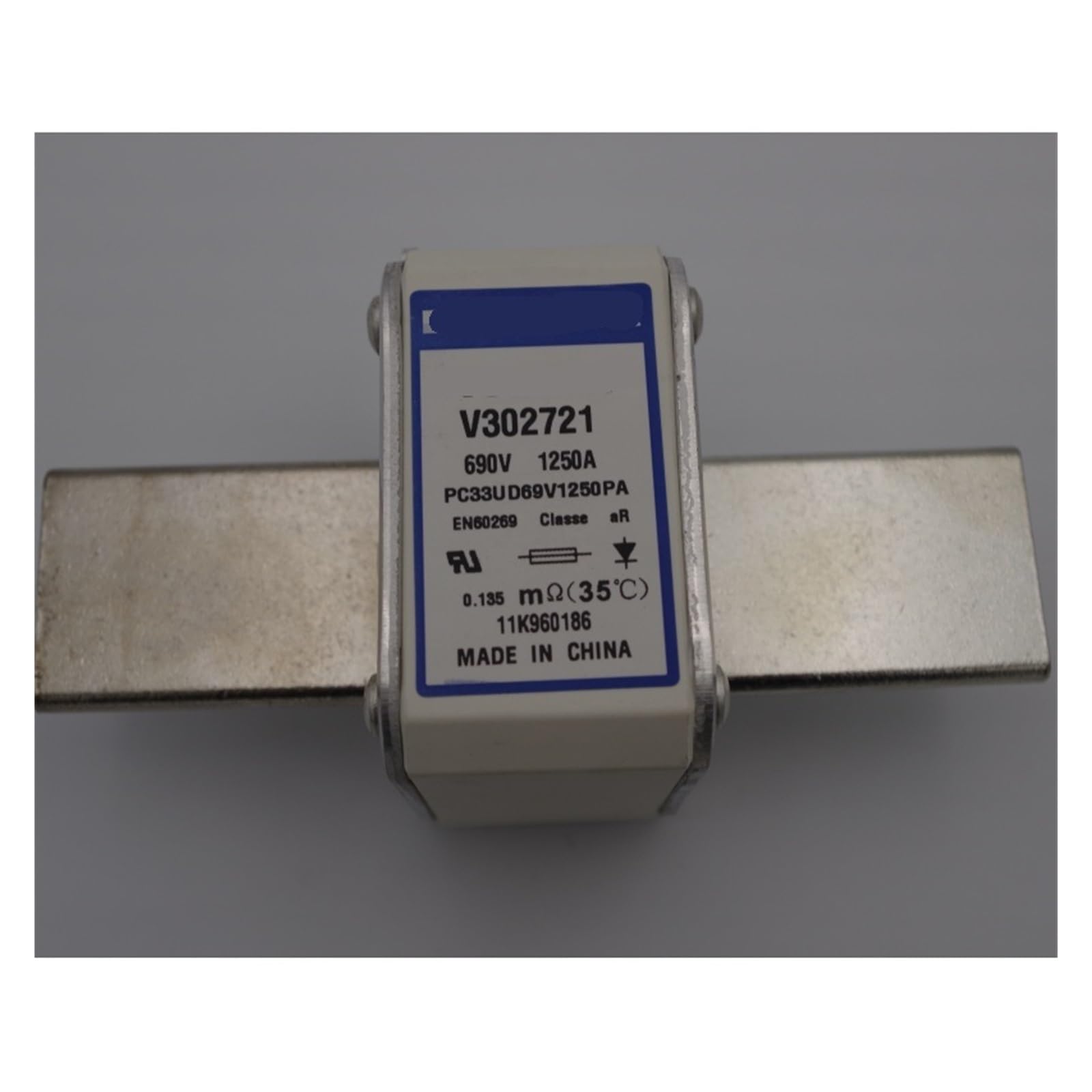 Fusibile Termico ceramico a Cartuccia ad Alta velocità di Tipo PC33UD69V1250PA