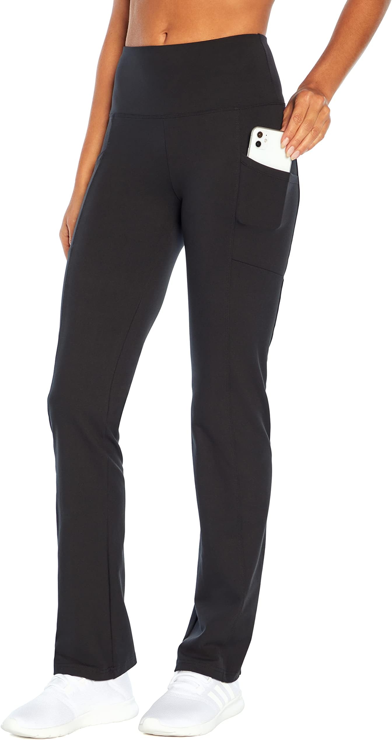 Marikawomens Eclipse Tummy Control Bootleg Legging Yoga Pants