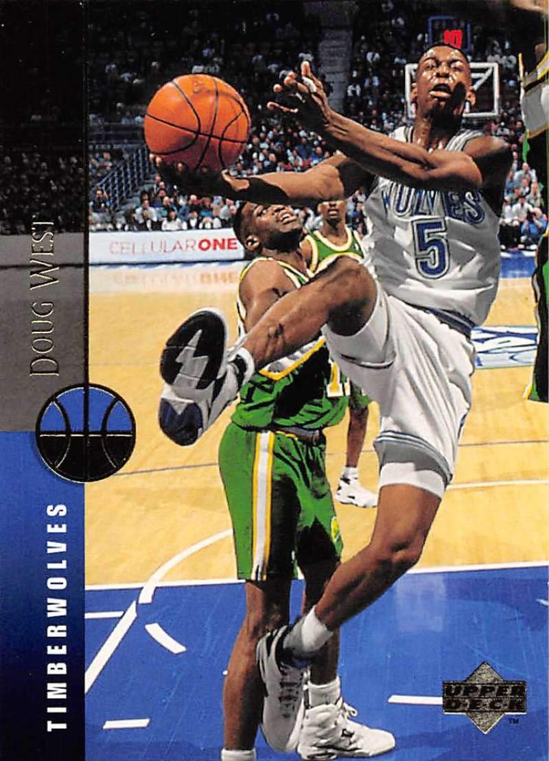 Amazon.com: 1994-95 Upper Deck Basketball #34 Doug West Minnesota