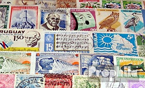 Prophila Collection Uruguay 50 Various Stamps (Stamps for Collectors)