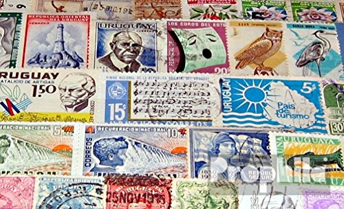 Prophila Collection Uruguay 50 various stamps (Stamps for collectors)