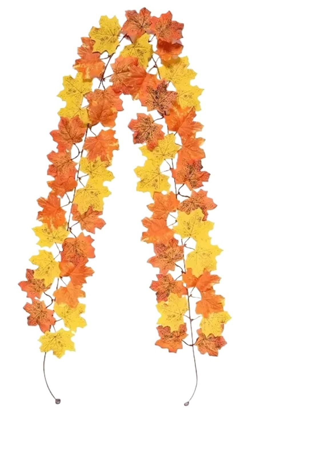 Guirlande de verdure artificielle d'automne pour décoration de mariage et buffet