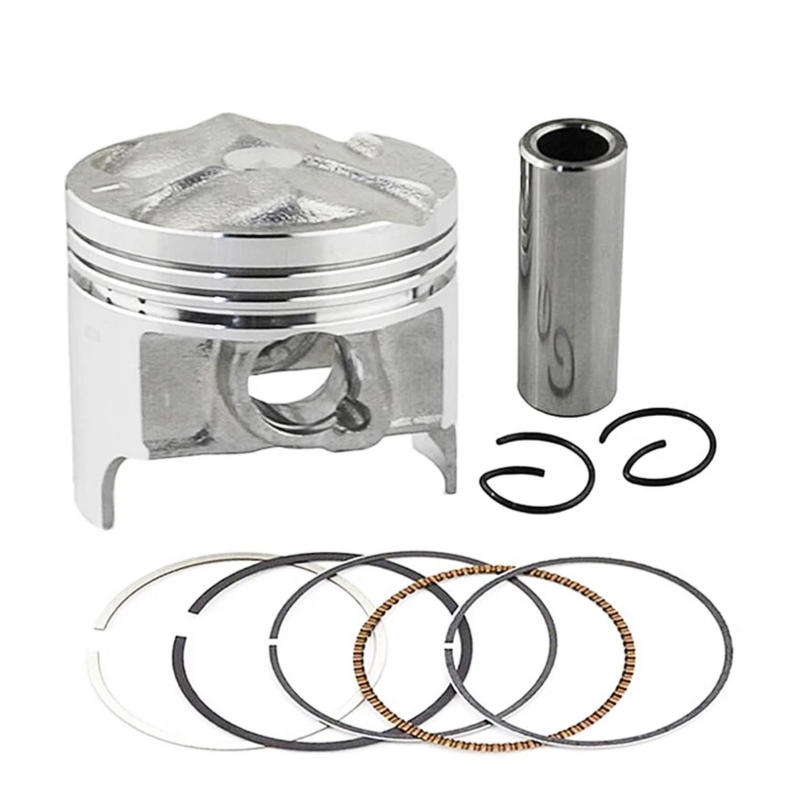 Compatible Con Suzuki Para GJ74A Para GSF250 Para BANDIT 250, Kit De Anillo De Pistón, Conjunto De Pistón De Motocicleta, Accesorios De Motocicleta 49mm 49.25mm 49.5mm Kit PistóN(1 Set 49.25mm)