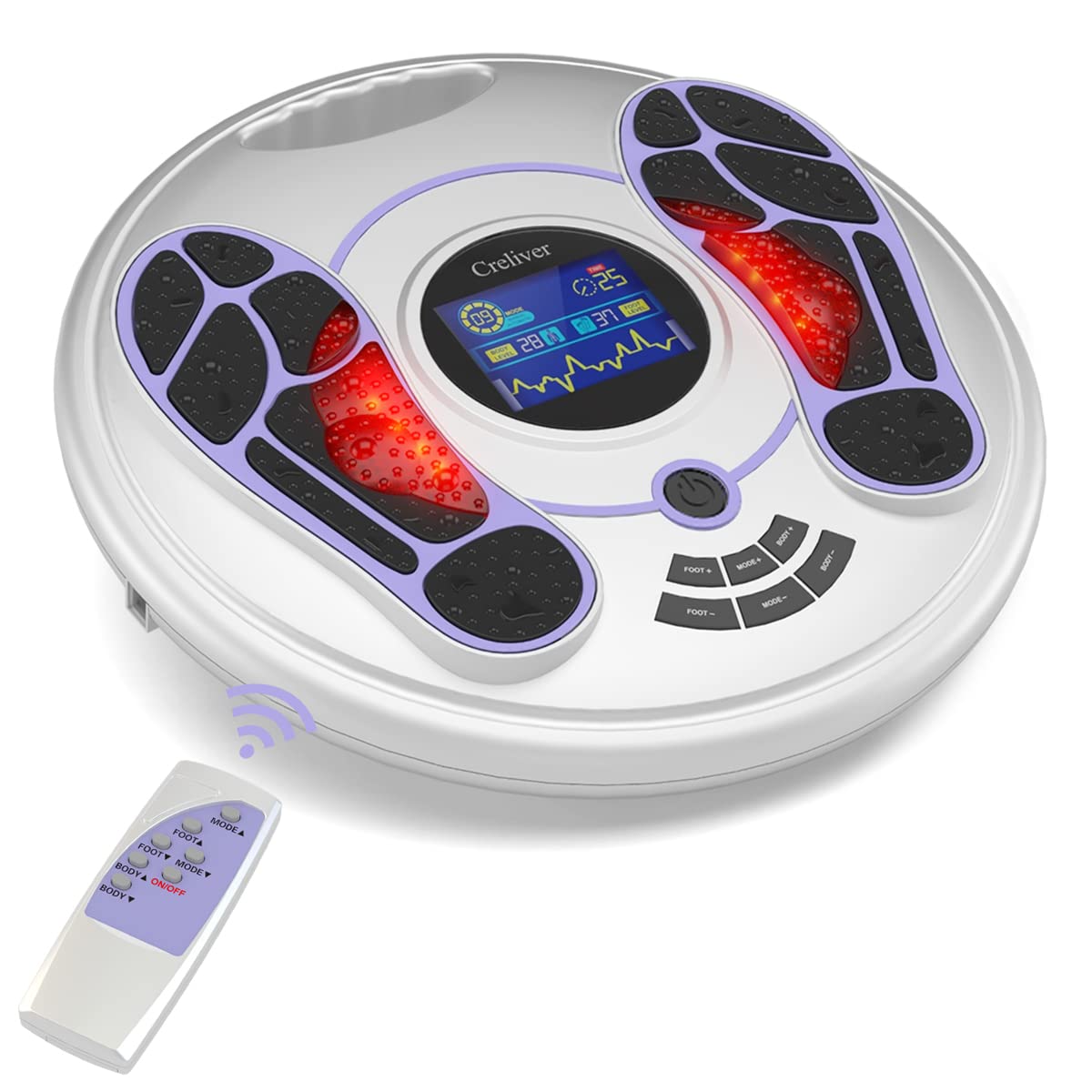 Buy Foot Circulation Machine, Creliver Medic Foot Massager with TENS