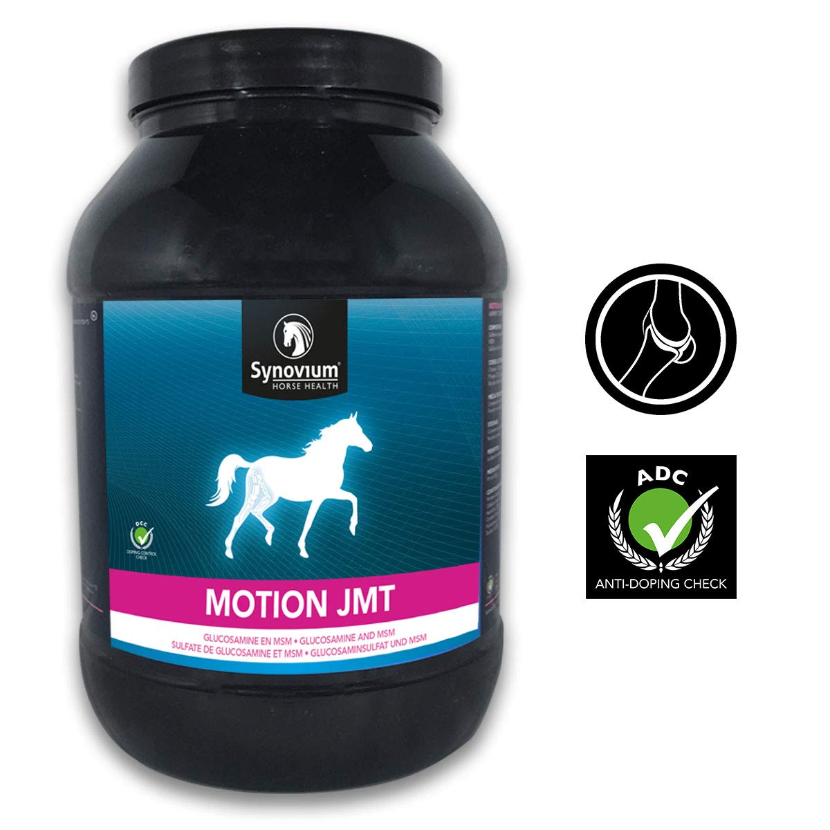 Motion JMT Pellet - 1,5 kg - Motion JMT pellet suplement diety dla konia lub kucyka (Aby przeciwdziałać zmianom stawów u konia)