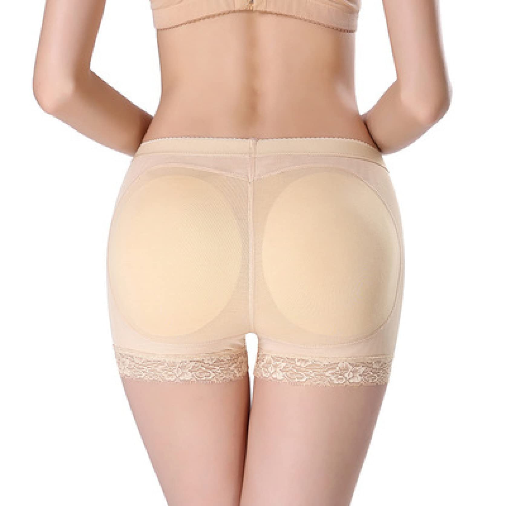 TTDGYYXW Hip Enhancer Body Wyściełane majtki podnoszą łek Fałszywe majtki modelują typu push-up Szorty w dużych rozmiarach