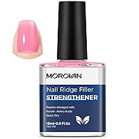 Vista 12 de Morovan Fortalecedor y Crecimiento de Uñas: Esmalte Endurecedor de Reparación Natural de Queratina y Tratamiento de Relleno de Estrías para Uñas
