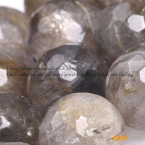 Miniatura 431 de GEM-Inside Red Orange Carnelian Gemstone Loose Beads Natural Energy Power Beads for Jewelry Making Round Faceted 8mm 15