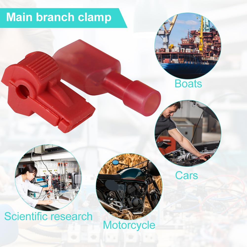 30 Morsetti Per Robot Tosaerba - Connettori A T Impermeabili Per Cavi | Compatibili Con Gardena, Husqvarna - Foto 4