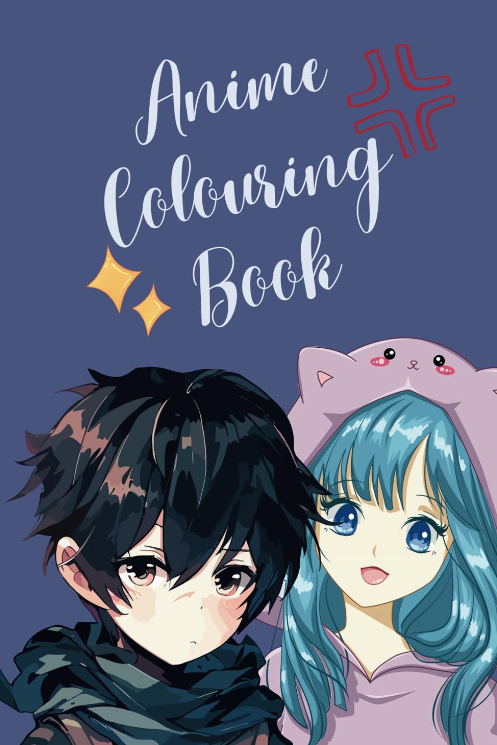 Anime Colouring Book