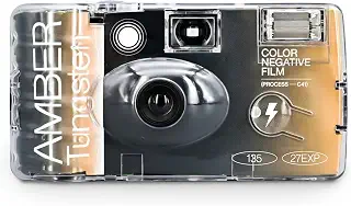 RETO Amber 35mm 使い捨てフィルムカメラ (Tungsten)