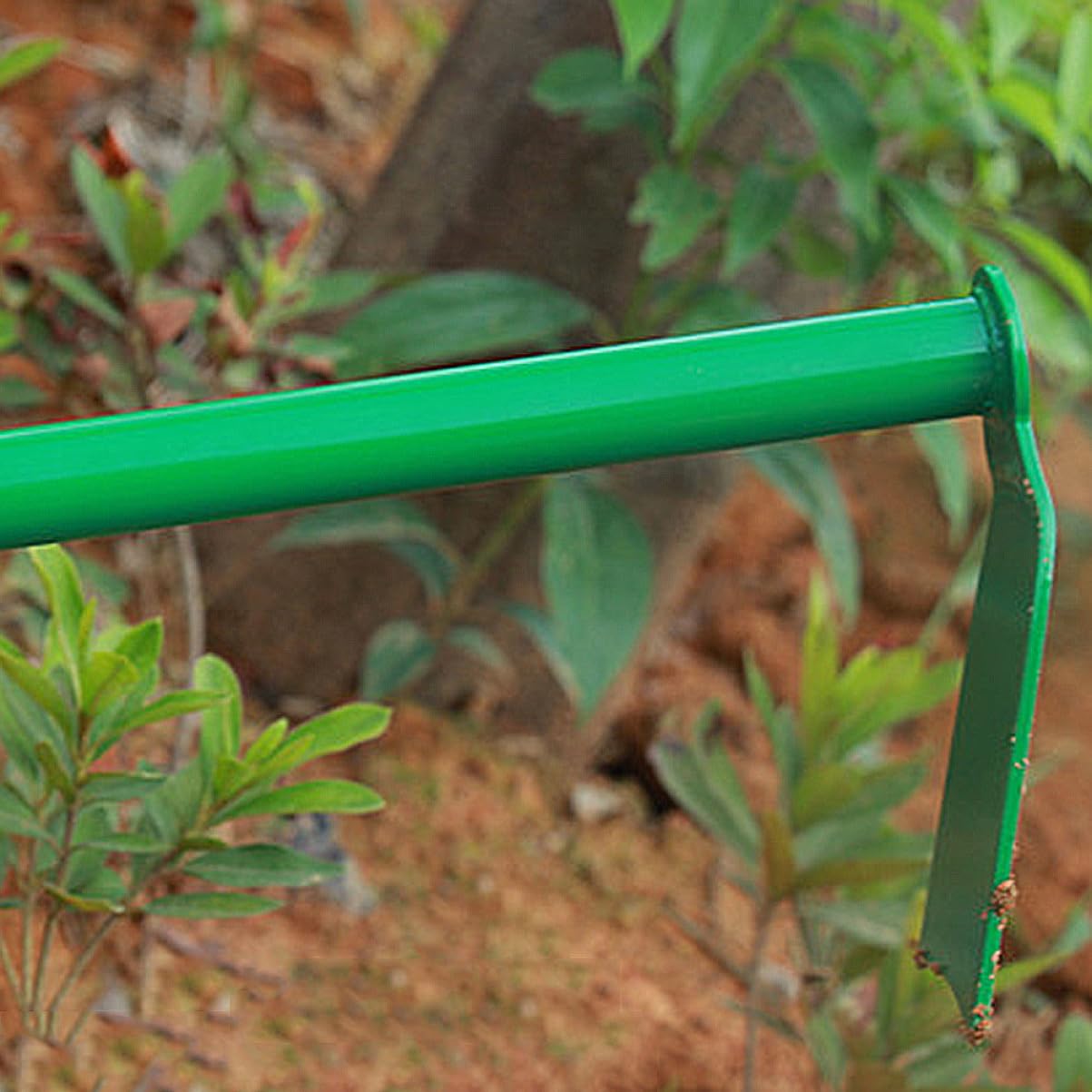 LIOOBO 3stücke Garden Tool Ergonomische Hacke Manganstahl Mit Grünem Sprühfinish Leichte Gartenarbeit Für Balkon Und Outdoor Zufällige Farbauswahl Für Pflanzenpflege
