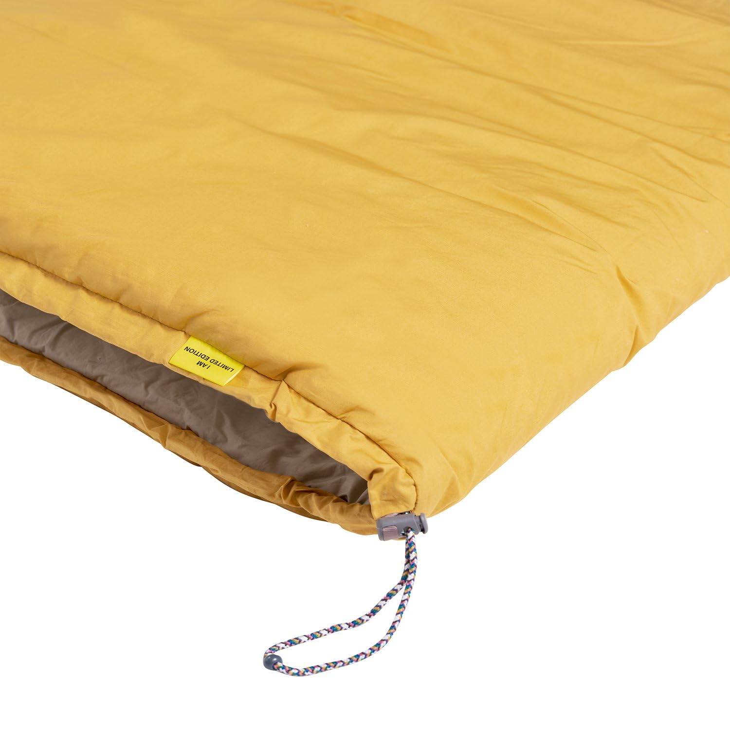 NOMAD® Blazer Multicolour Schlafsack | Reißverschluss linksseitig | Baumwolle | Gefütterter Zugluftschutz | Füllung aus recyceltem Polyester