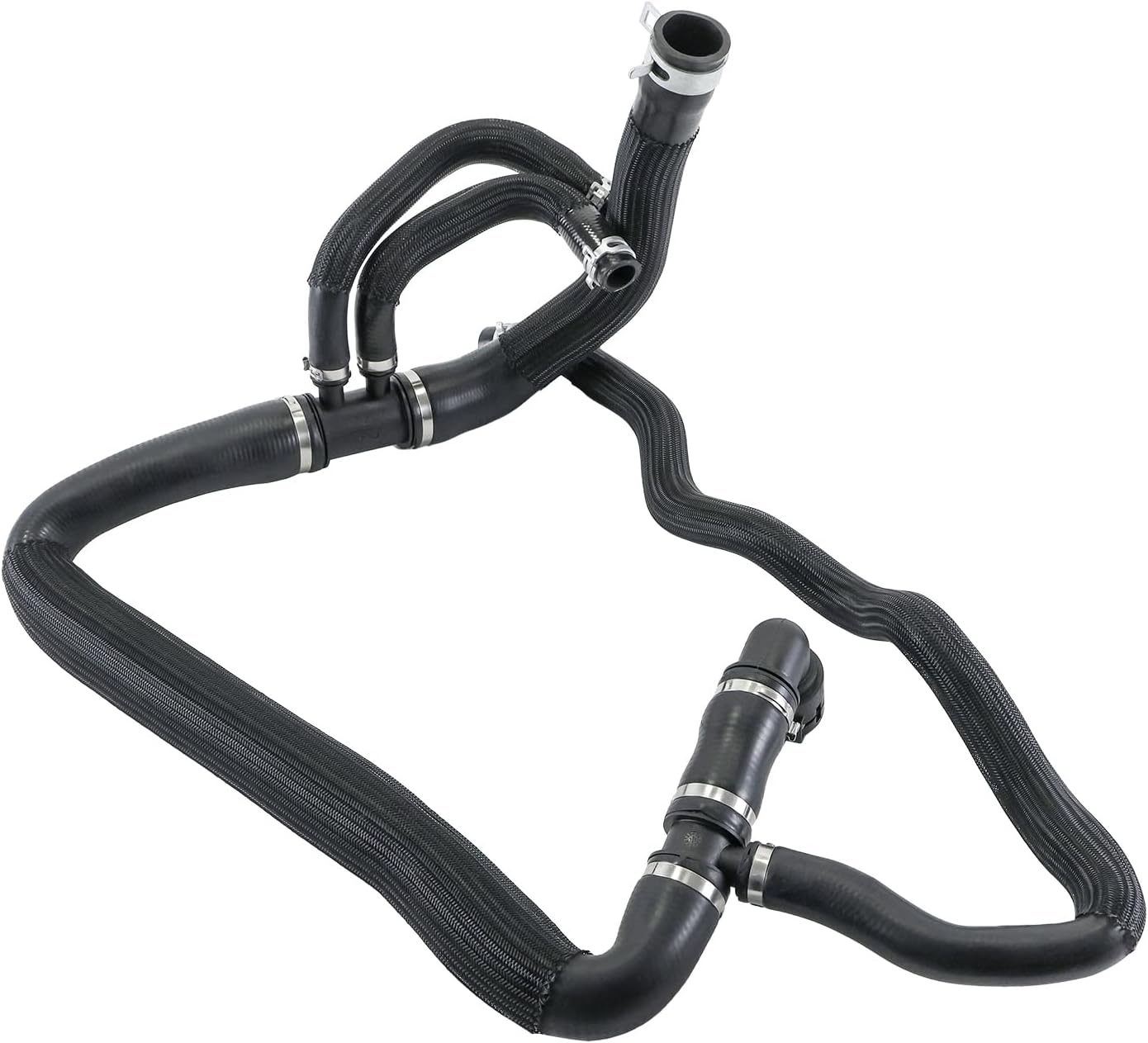 68102138AB Radiator Coolant Water Hose Upper and Lower Compatible with Jeep Cherokee 2.4L 2014 2015 2016 2017 2018 Hose Radiator Outlet