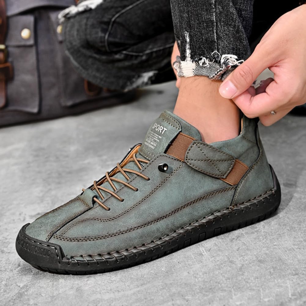 Baskets orthopédiques confortables et indolores, fabriquées à la main, en cuir, bottines orthopédiques, confortables, soutien de la voûte plantaire, douces, légèreté