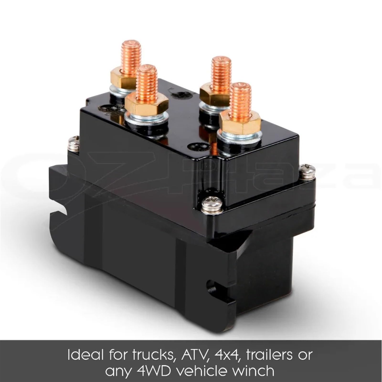 Interruttore per auto 12V 24V Verricello Solenoide Relè Controller 500A DC Interruttore 4WD 4x4 Barca ATV Controllo Compatibile con Bmw Benz Audi Peugeot Seat Lada Toyoa Sostituzione auto(24V)