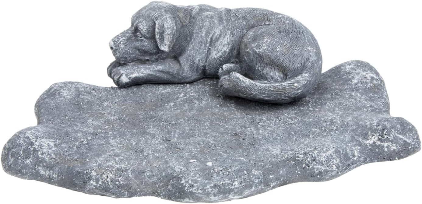 BESPORTBLE Pet Memorial Dog Headstones for Graves Pet Tombstone