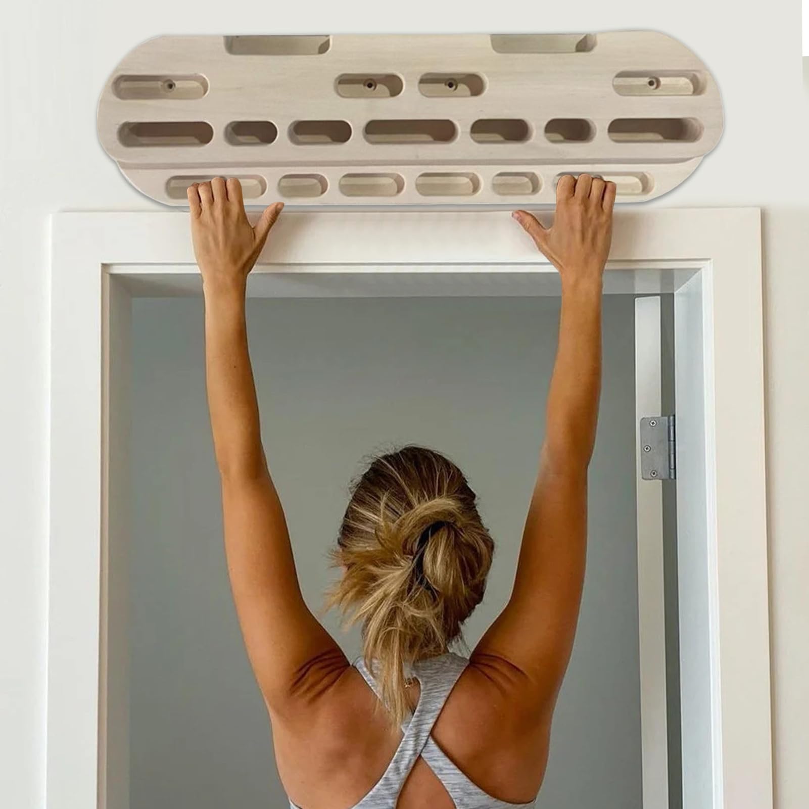 Amazon.co.jp: 木製クライミングハングボード、クライミング