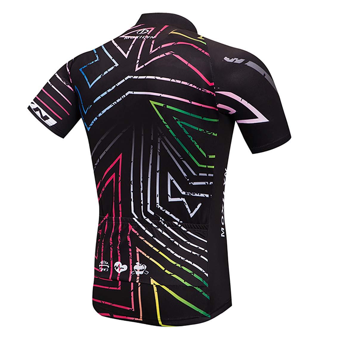 Maillot Ciclismo Hombre Manga Corta Traje Jersey Ciclismo Pro Camiseta Ciclismo Camiseta Ciclismo Ligero Secado Rápido de Bicicleta Verano con Impresión Tinta Italiana