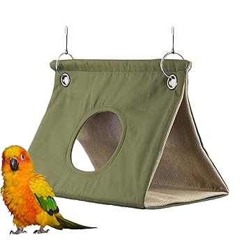 Amazon.co.jp: 鳥用ハンモック、インコのベッド、鳥のテント