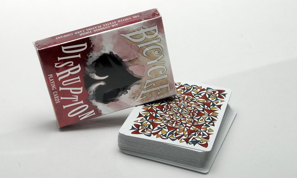 Bicycle Disruption Playing Cards (Limited Edition 1000 Print Run) by Collectable Playing Cards