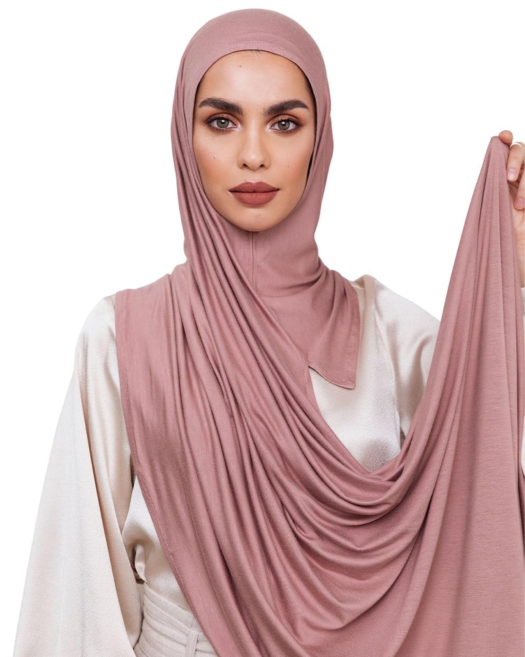 Slip-on Instant Premium Jersey Hijab Head Scarf Wrap for Muslim Women Made in Turkey