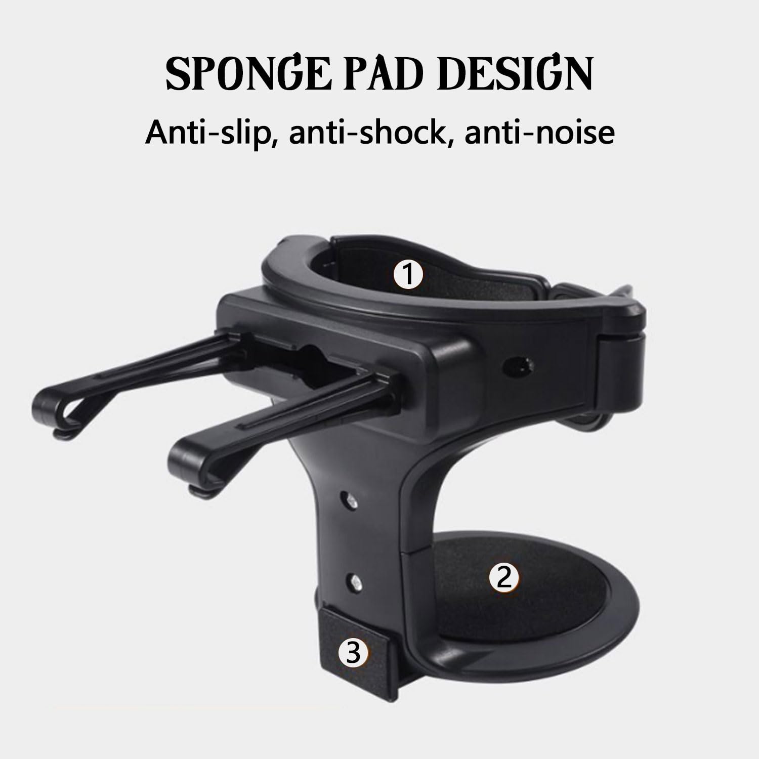 Auto Getränkehalter 2er Set - Universeller Becherhalter Für Lüftungsschlitze