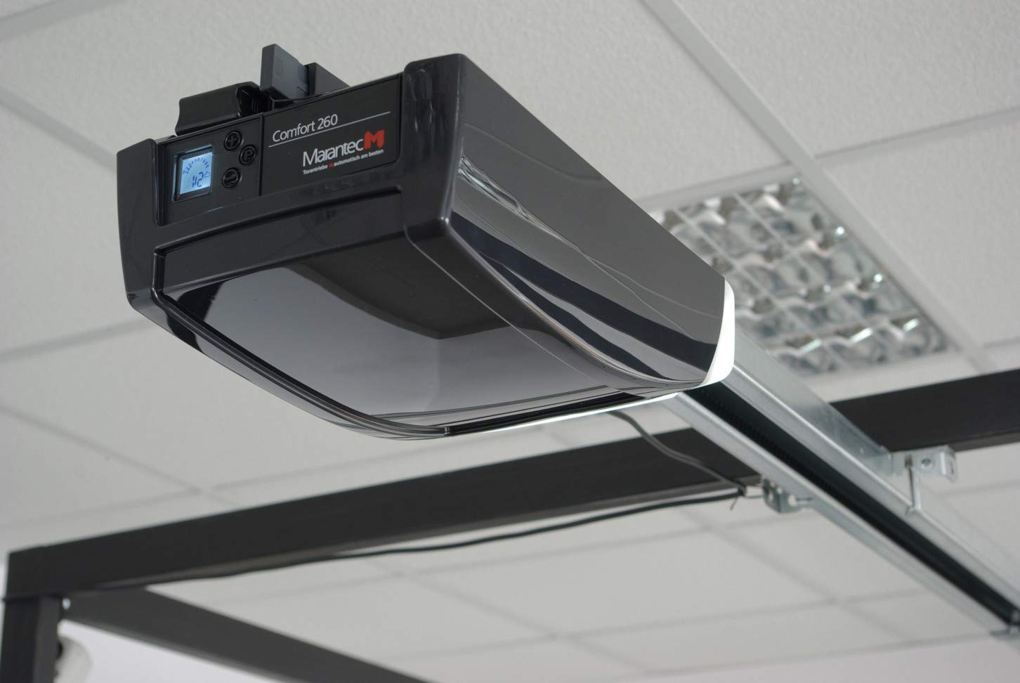 Télécommande MARANTEC Comfort 280 pour porte de garage bi Linked avec rail et émetteur manuel – Moteur pour porte de garage de portail –