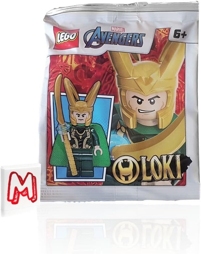 LEGO Marvel Super Heroes Avengers Wrath of Loki Minifigure - Loki with Gold Staff (76152)
