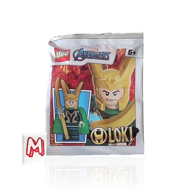 Foto 3 de 7 de LEGO Marvel Super Heroes Avengers Wrath of Loki Minifigura - Loki con bastón dorado (76152)