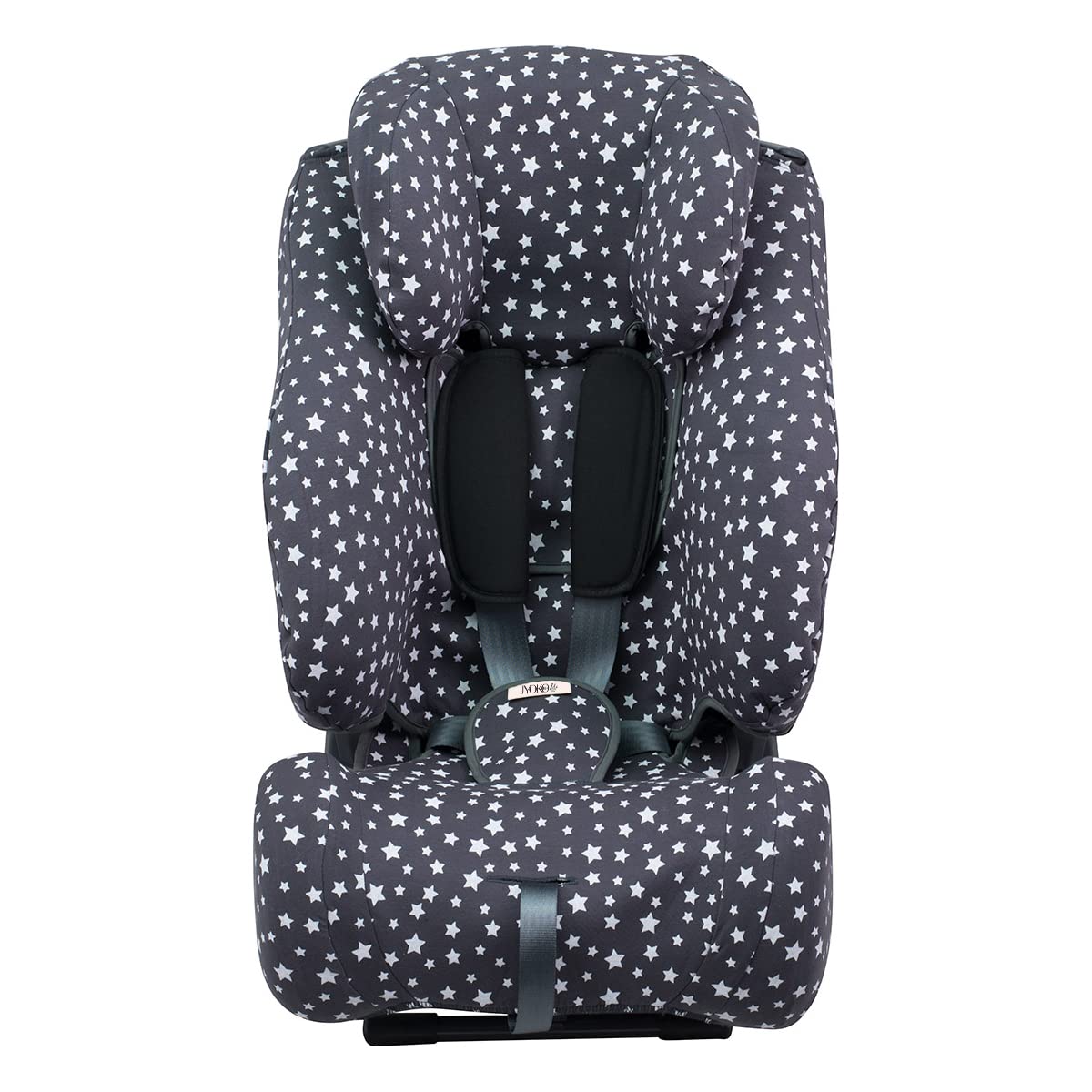 JYOKO Kids Housse de Siège Auto Bébé en Coton Compatible avec Klippan Century et Klippan Opti 129 (Winter Sky, KLIPPAN Century)