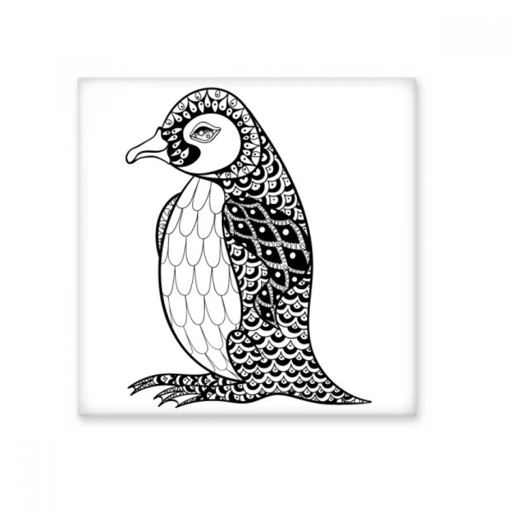 Peinture de pingouin céramique pour carrelage mural grand format