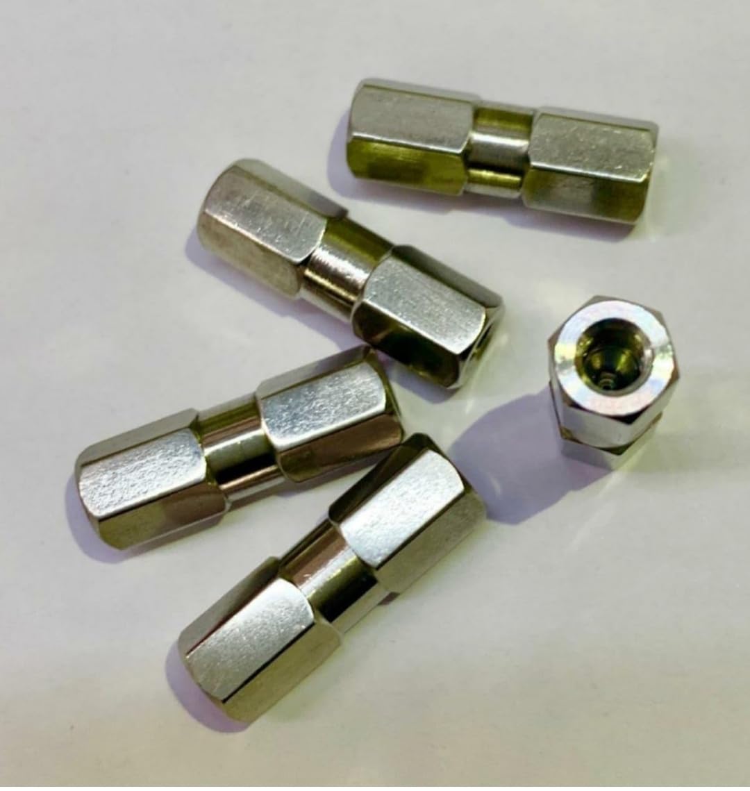 SS union for HPLC solvent line connector for chromotographic analysis in laboratory-picture-10