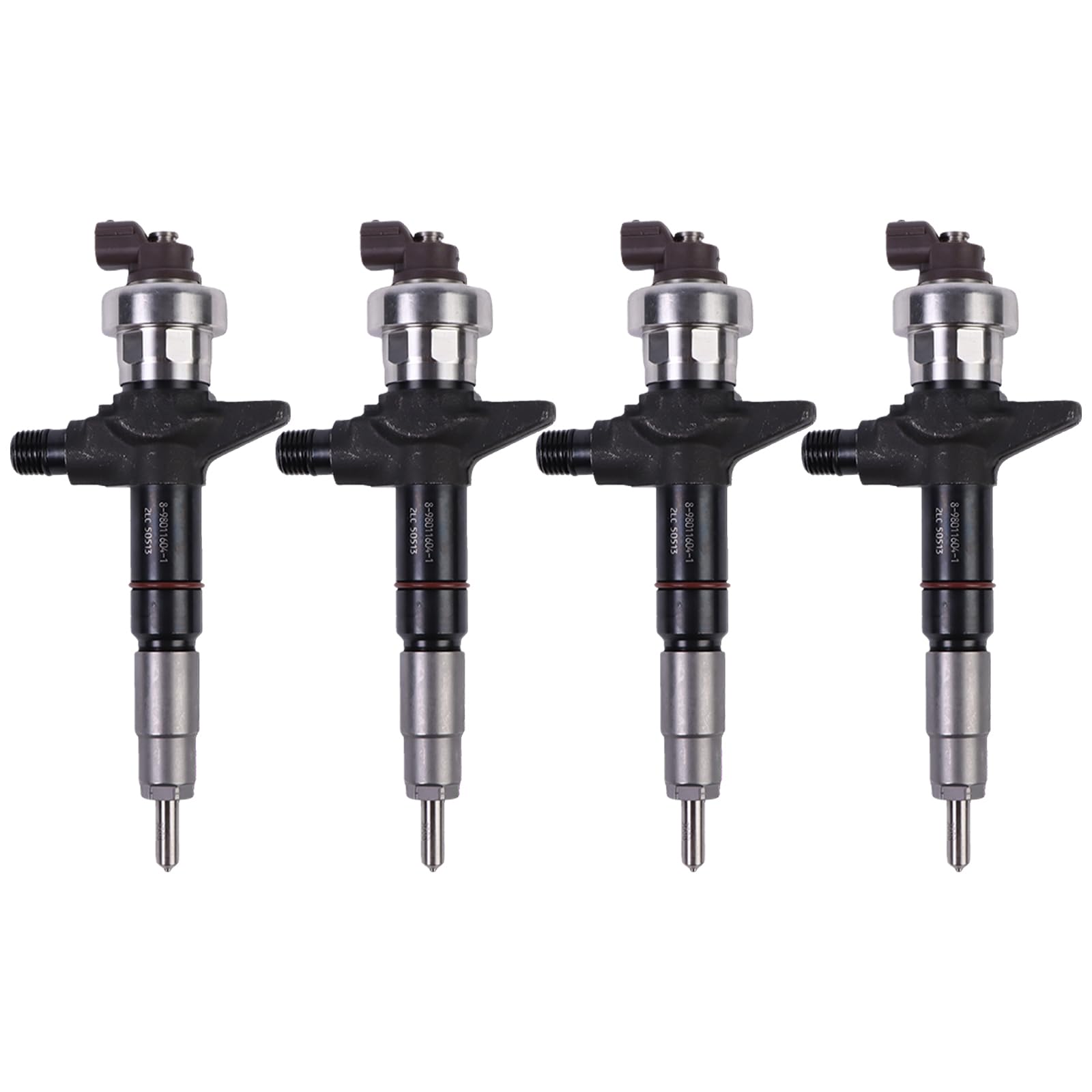 Amazon.co.jp: 4個 095000-6980 8-98011604-5 いすゞ D-MAX 4JJ1 3.0L